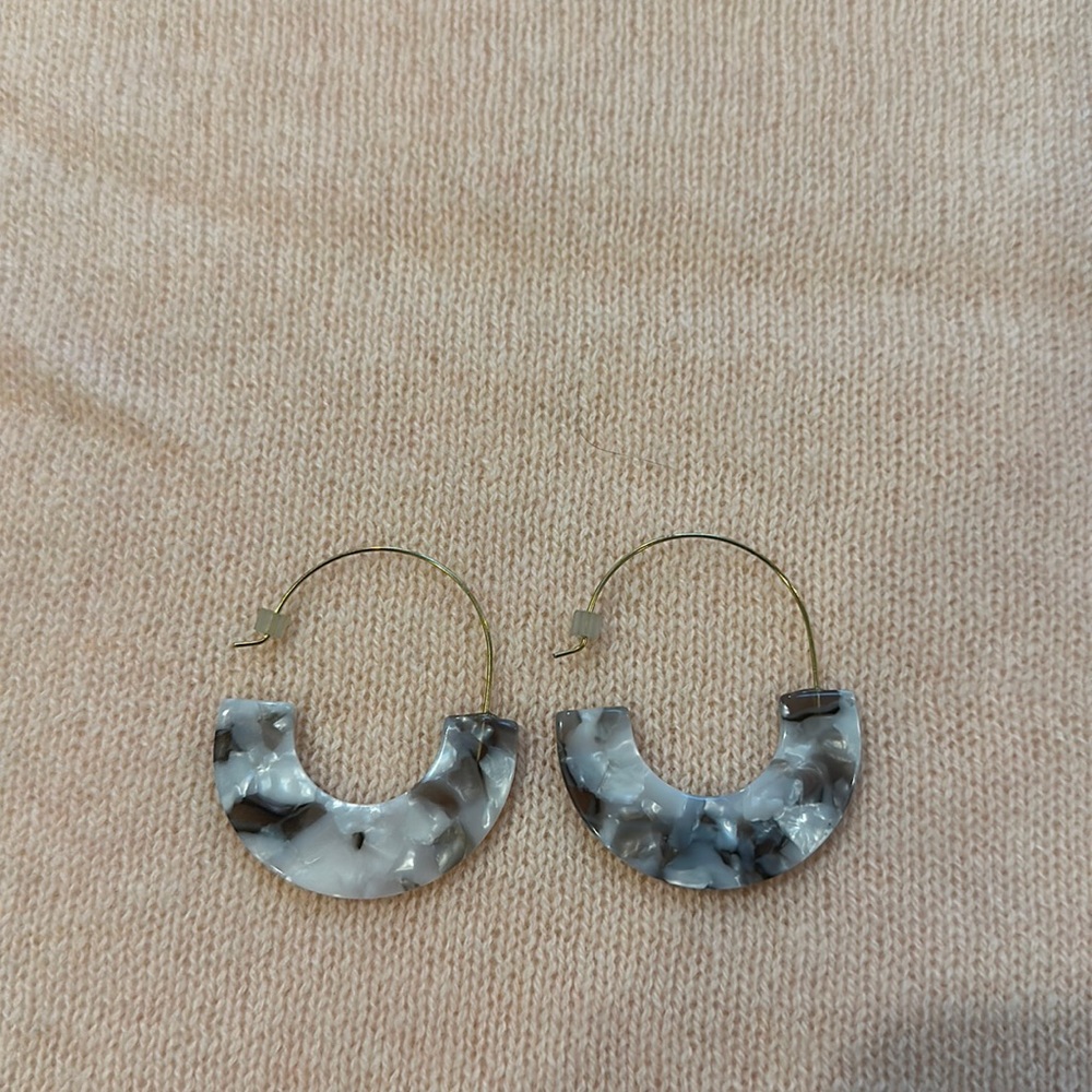 Acrylic earrings